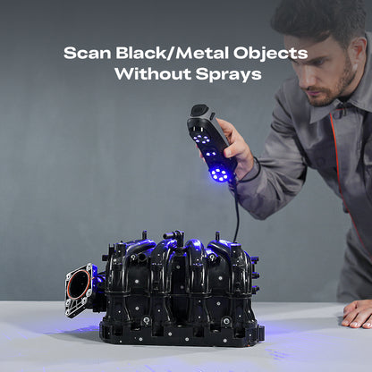Creality Sermoon P1 3D Scanner with Built-in PC, Wireless Professional CAD/Reverse Engineering to 3D Printing & Art Design, 0.02mm Accuracy, 100FPS Blue Laser Scanning with WiFi 7