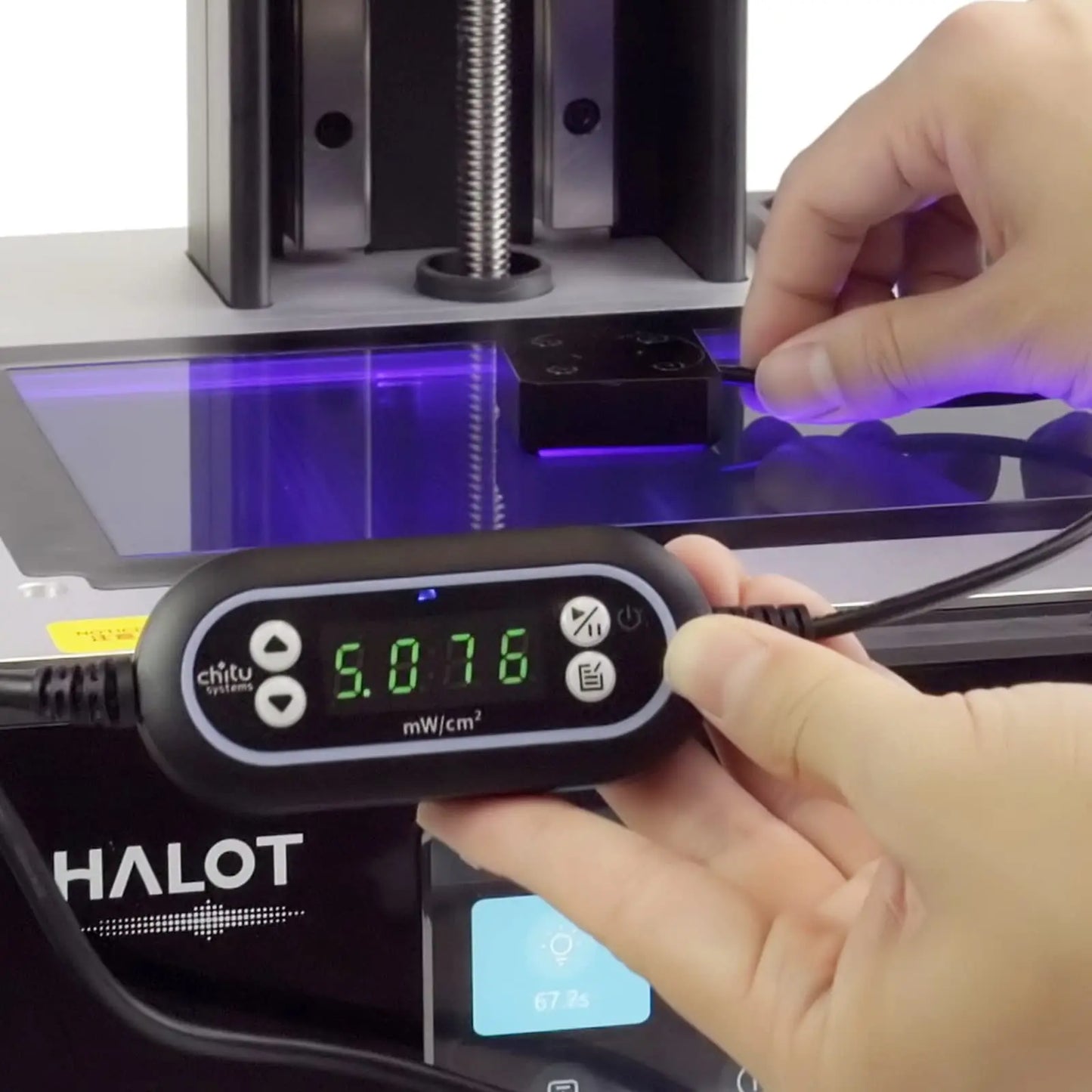 Digital UV Light Meter Tool for 405nm Standard Photopolymer LCD/DLP/SLA Resin 3D Printers