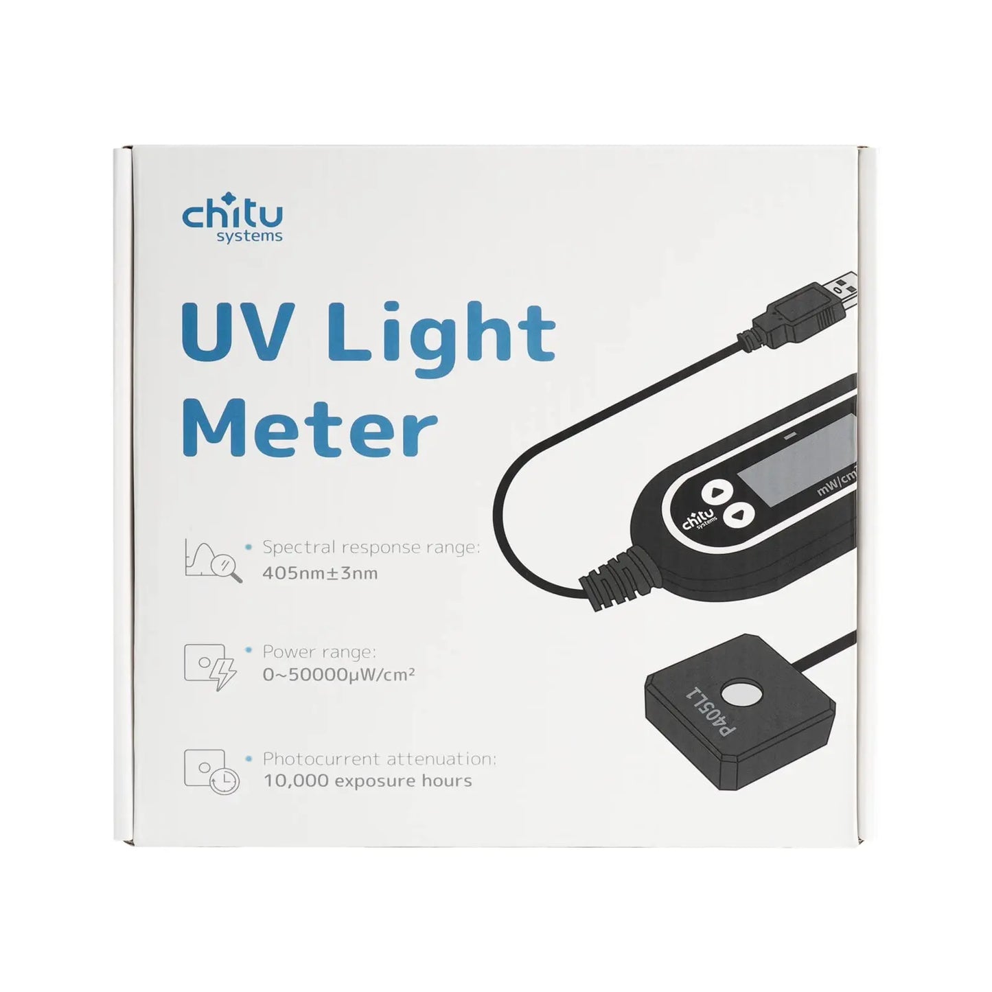 Digital UV Light Meter Tool for 405nm Standard Photopolymer LCD/DLP/SLA Resin 3D Printers